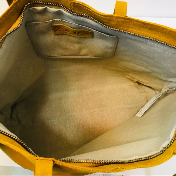 NWOT Zara Suede Purse - Picture 6 of 8